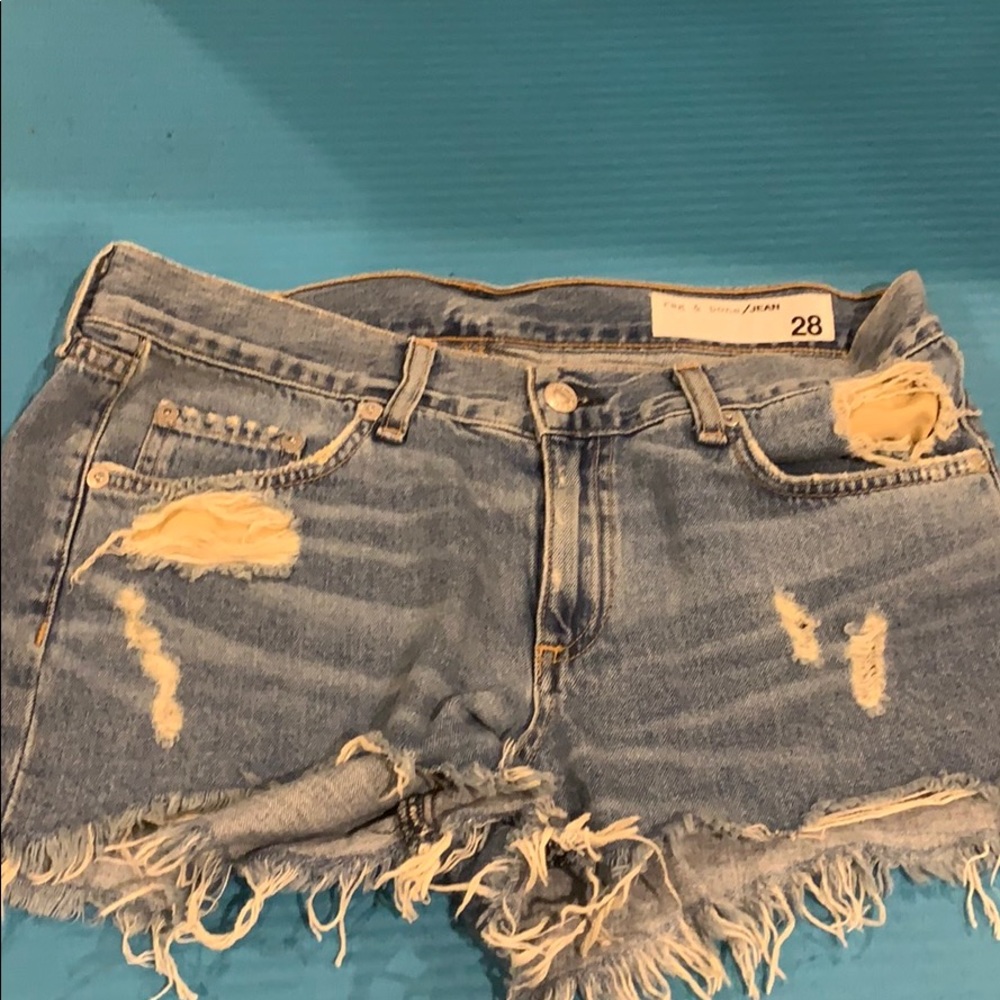 Rag & bone denim shorts